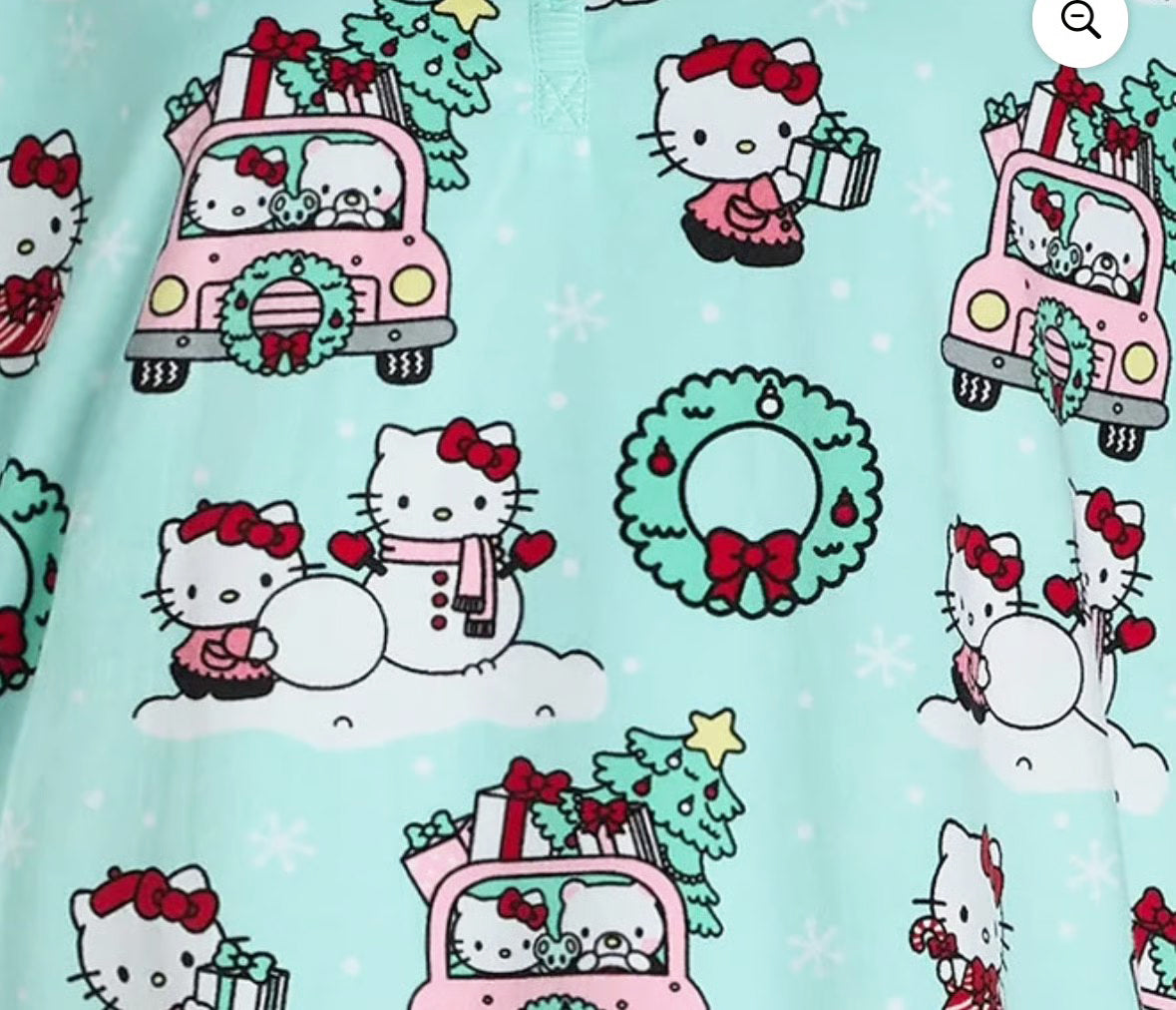 Hello Holidays - Kids Bamboo Long Sleeve Pant Lounge Set