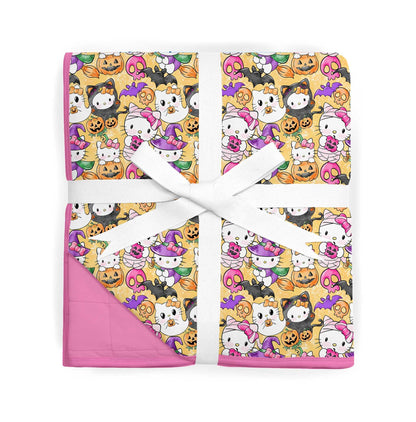 Boo Kitty - Bamboo Blankets