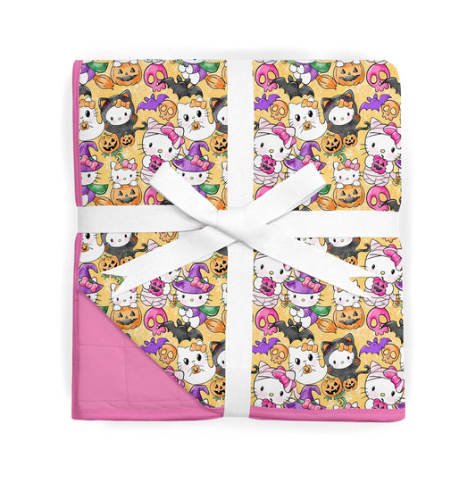 Boo Kitty - Bamboo Blankets