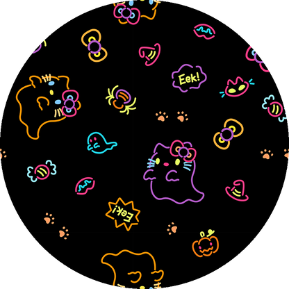 [Pre Sale] Neon Kitty - Bamboo Blankets (EST SHIP LATE SEPT)