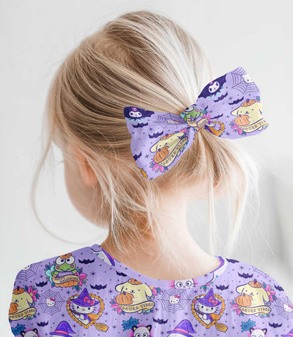 Kitty Webs - Hair Bow Clip