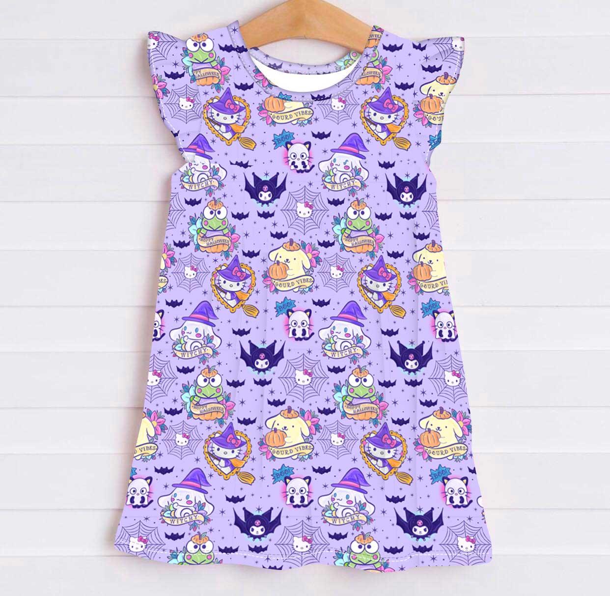 Kitty Webs - Girls Bamboo Dream Dress