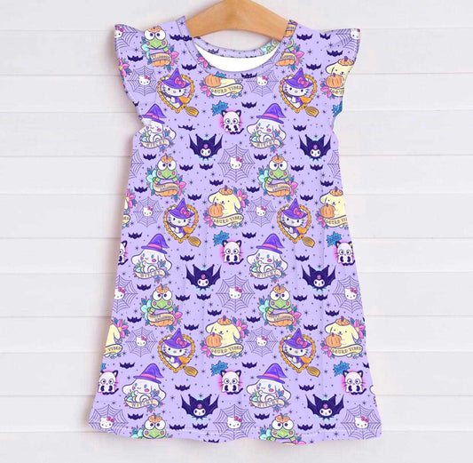 Kitty Webs - Girls Bamboo Dream Dress