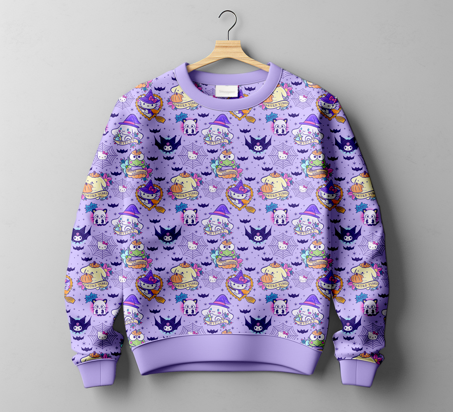 Kitty Webs - Women's Crew Neck Sweatshirt