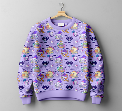 Kitty Webs - Women's Crew Neck Sweatshirt