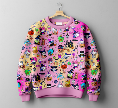 Kitty Treats - Women's Crew Neck Sweatshirt