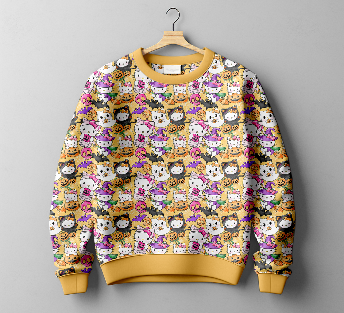 Boo Kitty - Women's Crew Neck Sweatshirt