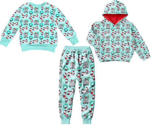 Hello Holidays - Kids Bamboo Sweat Separates