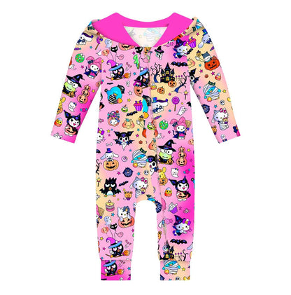 Kitty Treats - Bamboo Hooded Romper