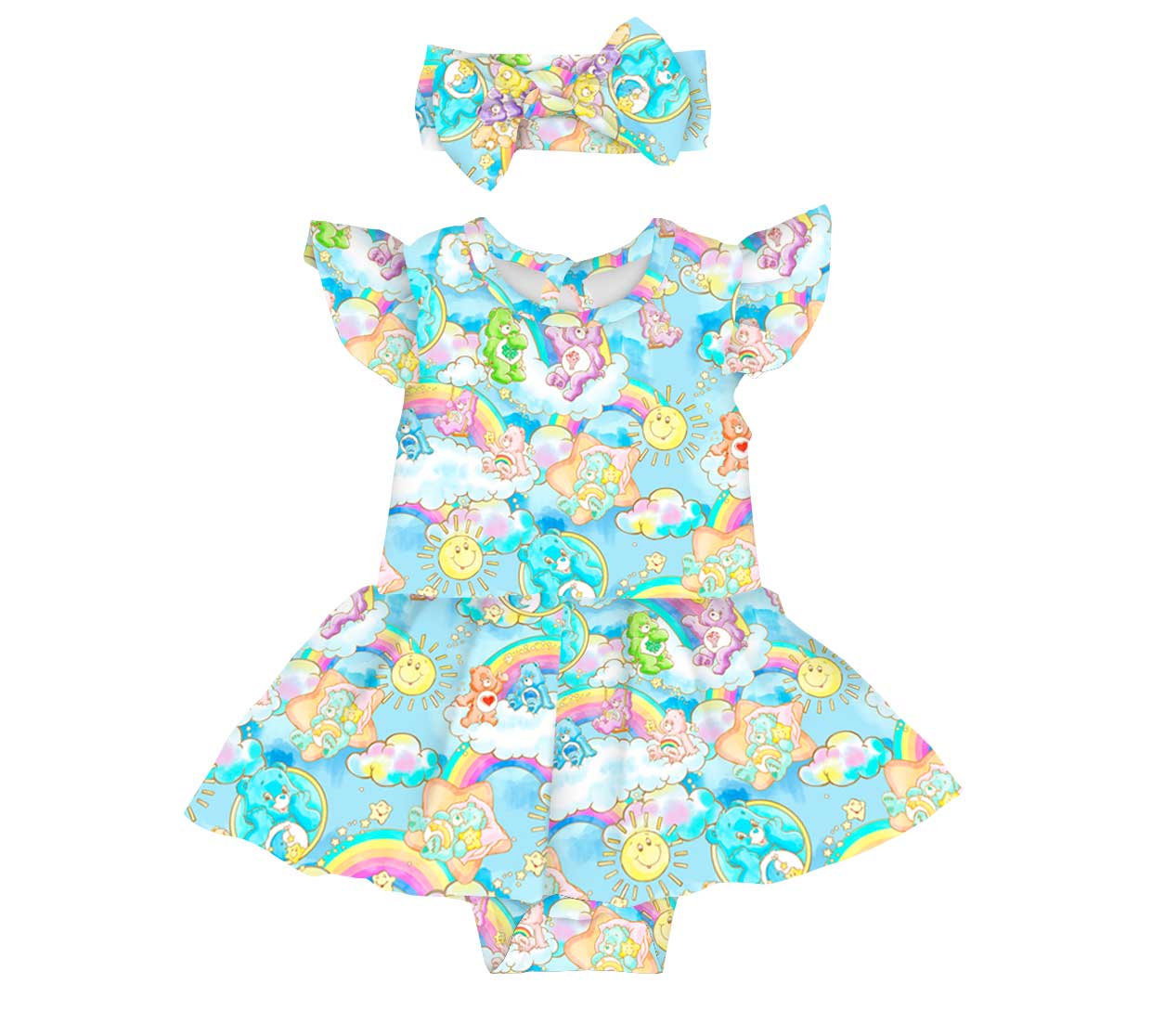 Big Wish - Bamboo Twirl Skirt Body Suit