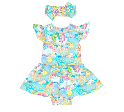 Big Wish - Bamboo Twirl Skirt Body Suit