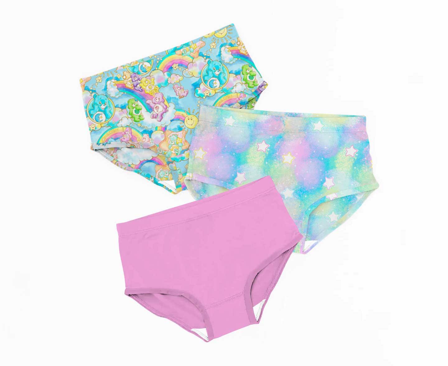 Big Wish - Girls Bamboo Underwear 3 Pack