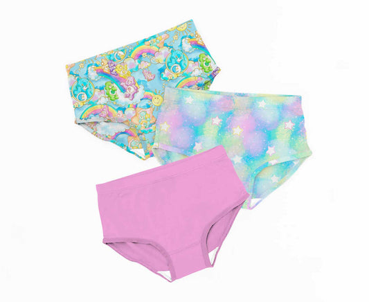 Big Wish - Girls Bamboo Underwear 3 Pack