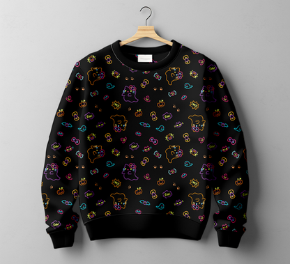 Neon Kitty - Women's Crew Neck Sweatshirt