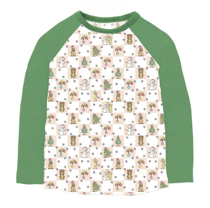 Christmas Cheer - Kids Long Sleeve Bamboo Tee