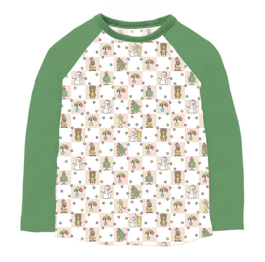 Christmas Cheer - Kids Long Sleeve Bamboo Tee