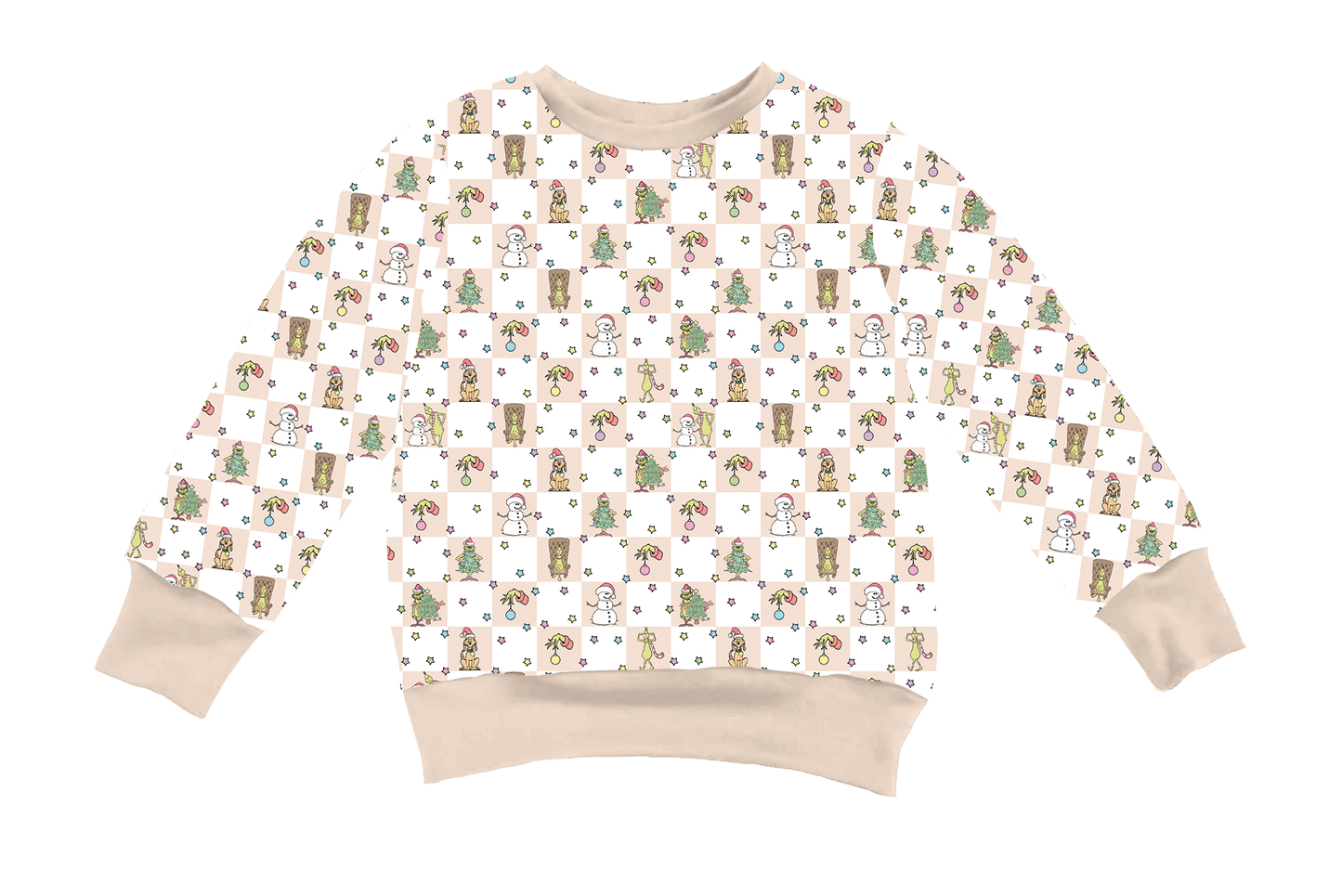 Christmas Cheer - Kids Bamboo Crew Neck Sweatshirt