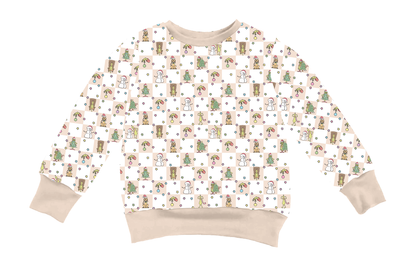 Christmas Cheer - Kids Bamboo Crew Neck Sweatshirt
