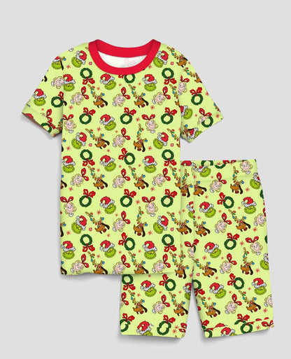 Cindy Lou Who - Bamboo Short Sleeve Short Lounge Set