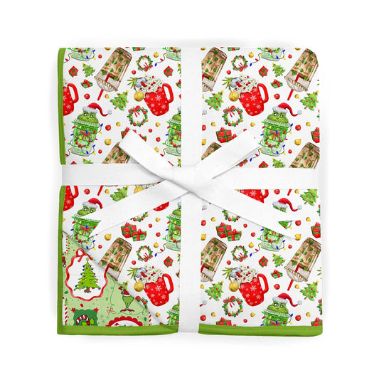 Grouchy before Coffee - Bamboo Blankets