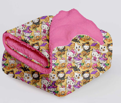 Boo Kitty - Bamboo Plush Blanket