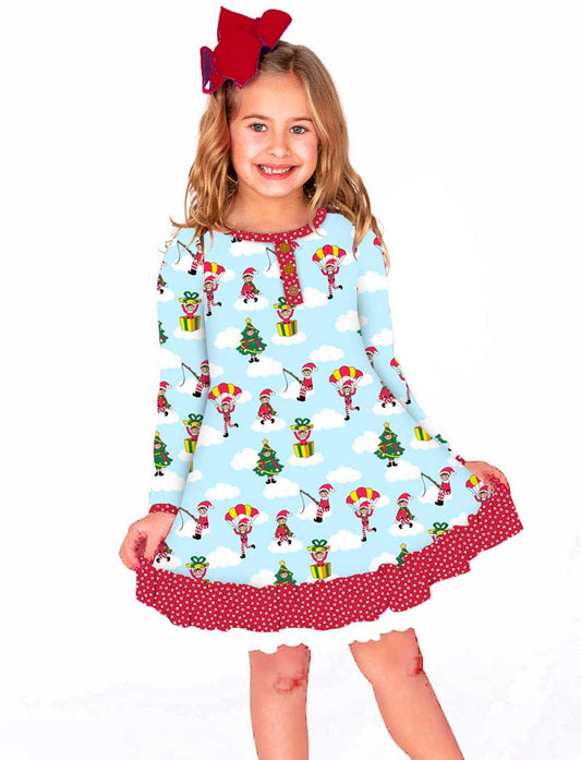 Elf Traditions - Girls Long Sleeve Bamboo Dream Set