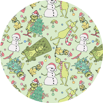 You're a Mean One - Kids Bamboo Long Sleeve Pant Lounge Set