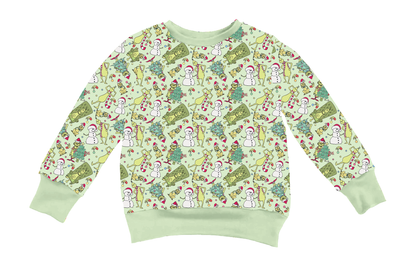 You're a Mean One - Kids Bamboo Crew Neck Sweatshirt