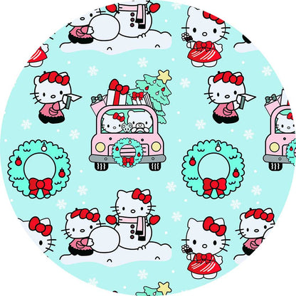 Hello Holidays - Kids Bamboo Long Sleeve Pant Lounge Set