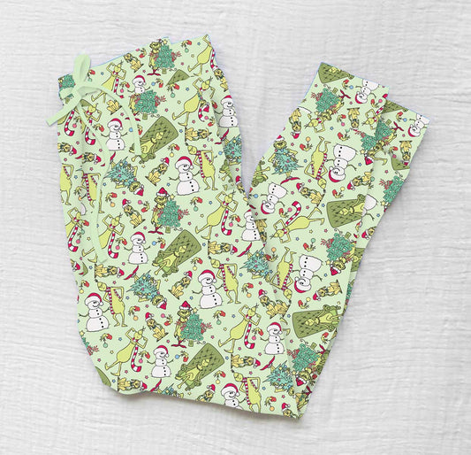 You're a Mean One - Women's Bamboo Lounge Joggers