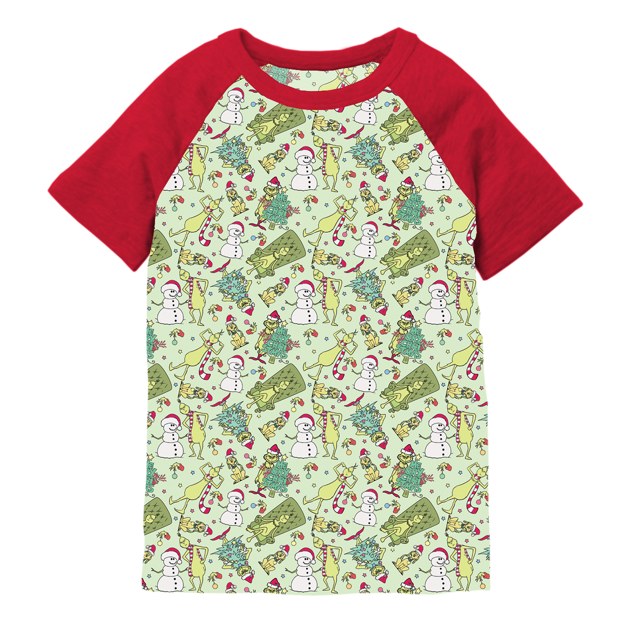 You're a Mean One - Kids Short Sleeve Bamboo Tee