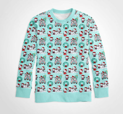 Hello Holidays - Women's Crew Neck Sweatshirt