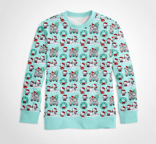 Hello Holidays - Women's Crew Neck Sweatshirt