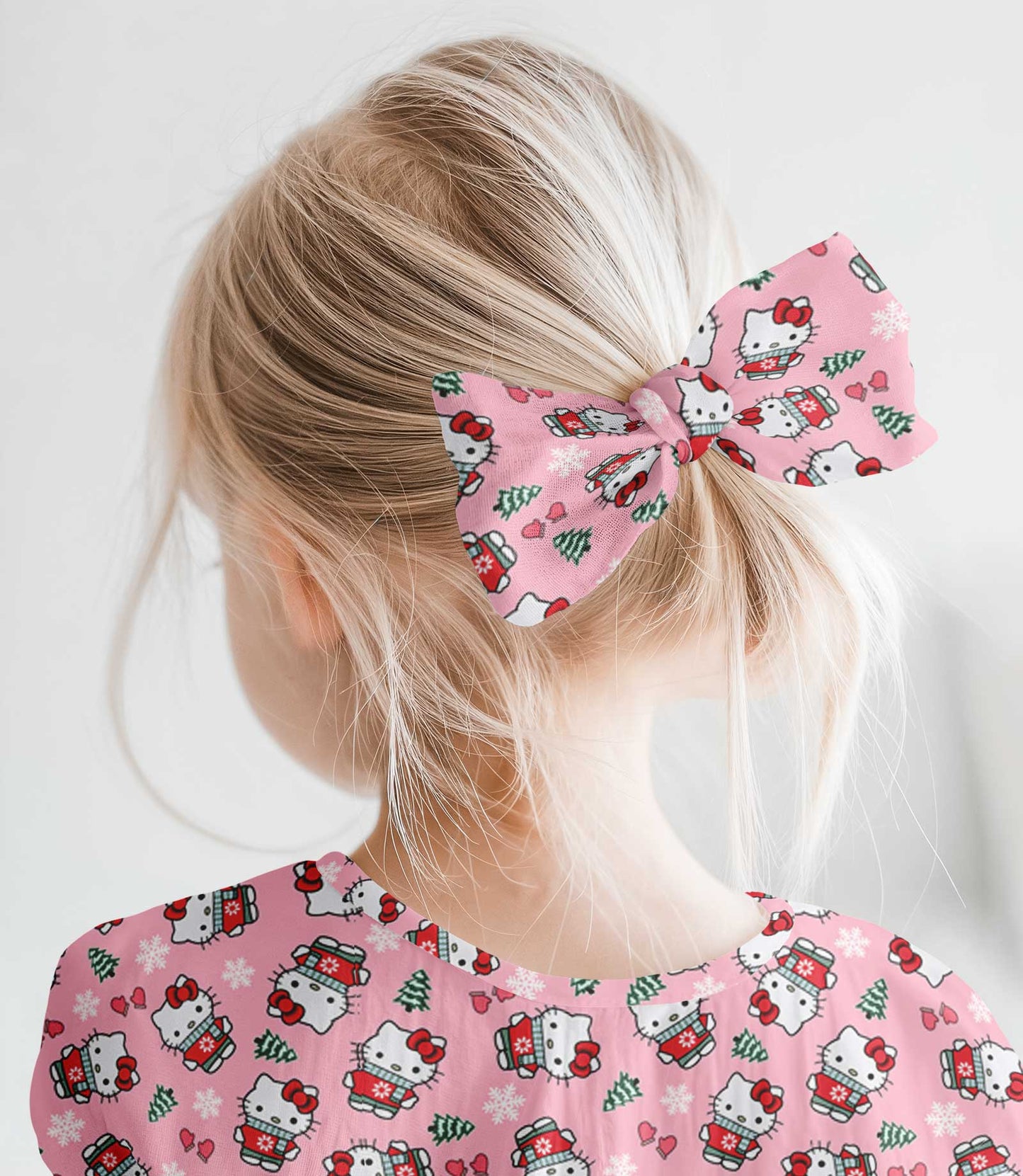 Kitty Mittens - Hair Bow Clip