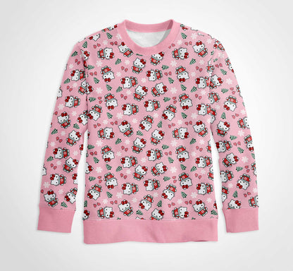 Kitty Mittens - Women's Crew Neck Sweatshirt