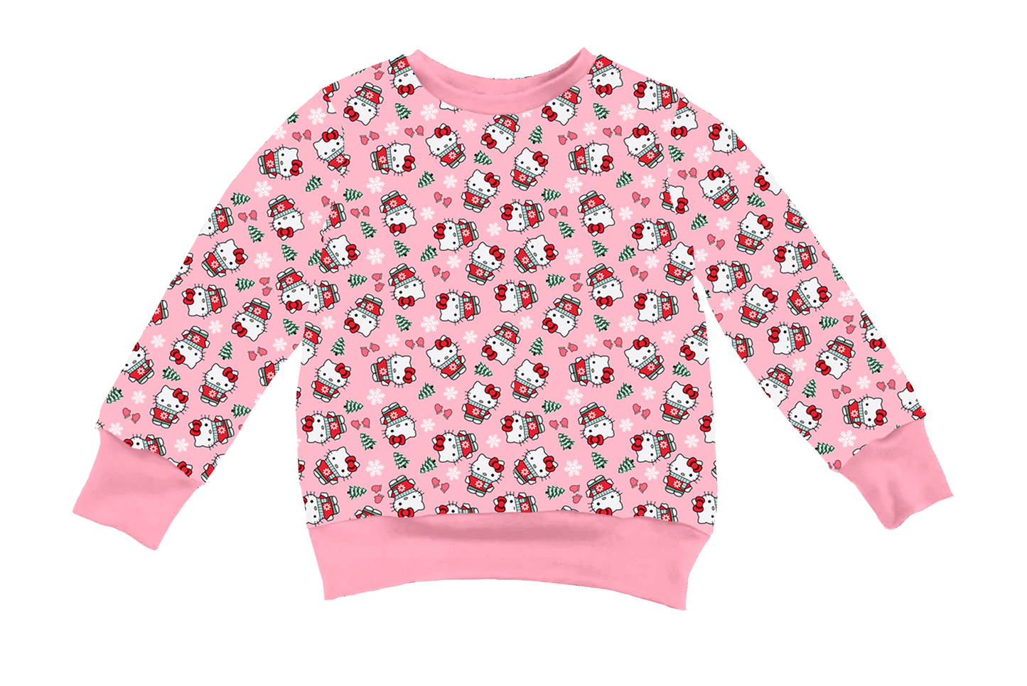 Kitty Mittens - Kids Bamboo Sweat Separates