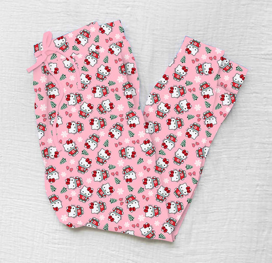 Kitty Mittens - Women's Bamboo Lounge Joggers