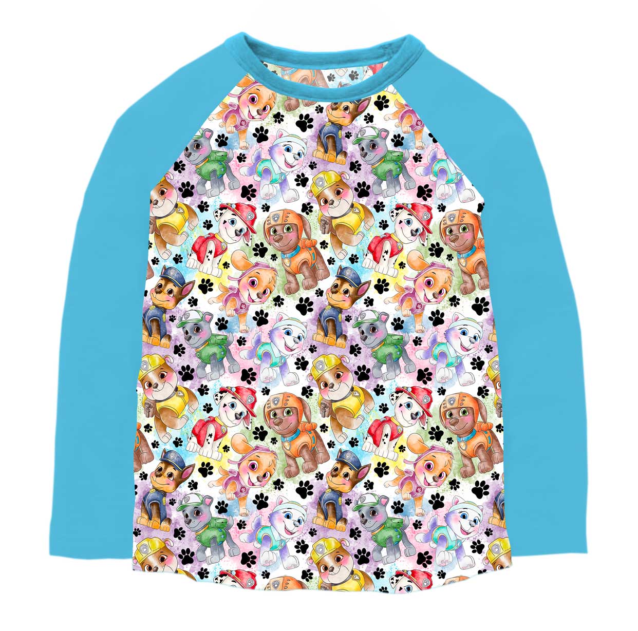 Pups on Patrol - Kids Long Sleeve Bamboo Tee