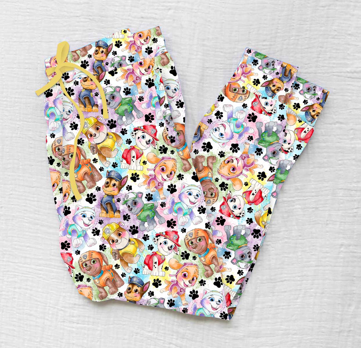 Pups on Patrol - Women's Bamboo Lounge Joggers