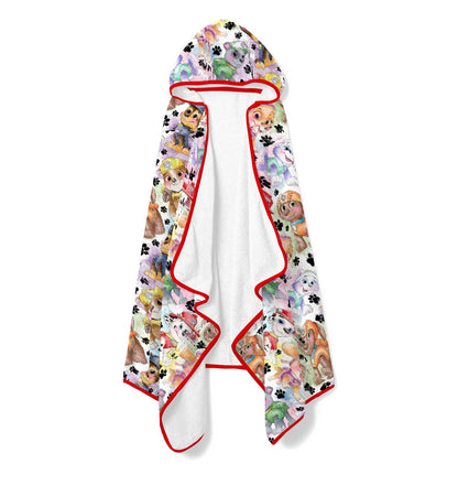 Pups on Patrol - Bamboo Hooded Towel
