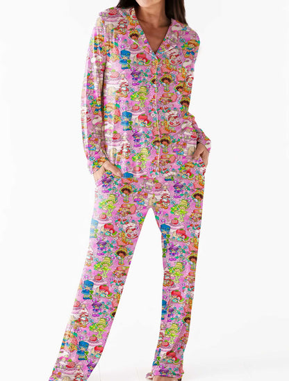 Strawberry Friends - Women's Bamboo Pj Set