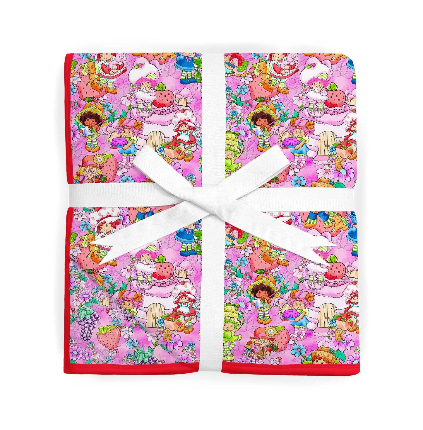 Strawberry Friends - Bamboo Blankets