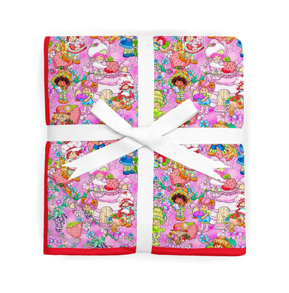 Strawberry Friends - Bamboo Blankets