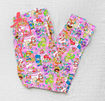 Strawberry Friends - Women's Bamboo Lounge Joggers