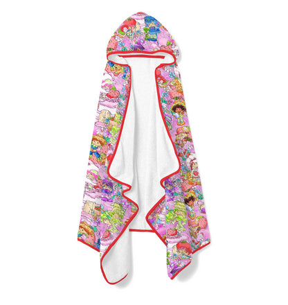 Strawberry Friends - Bamboo Hooded Towel
